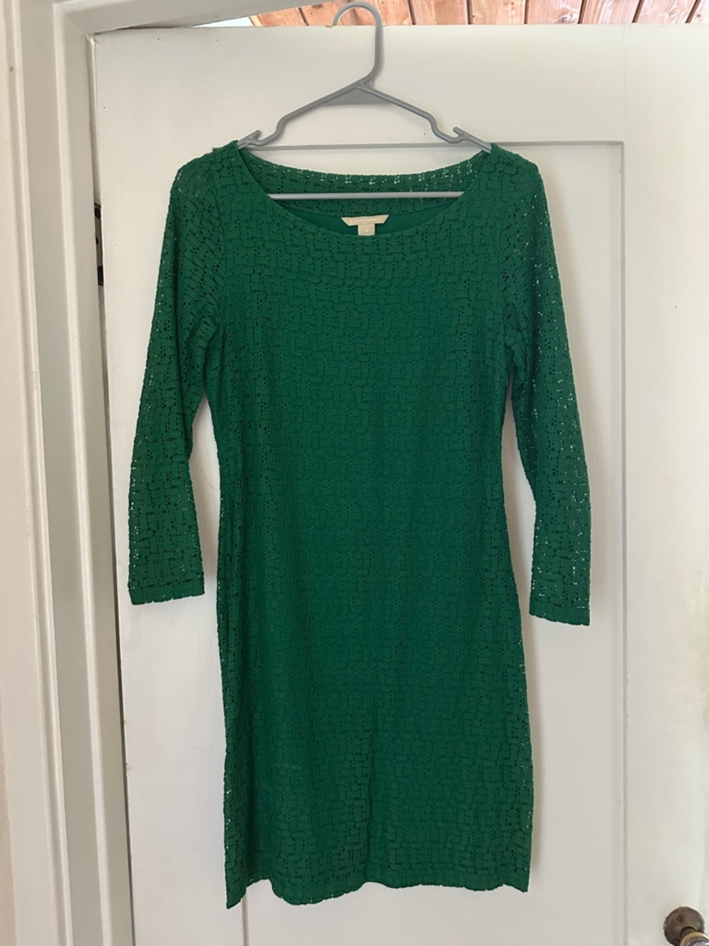Banana republic green work dress size 4